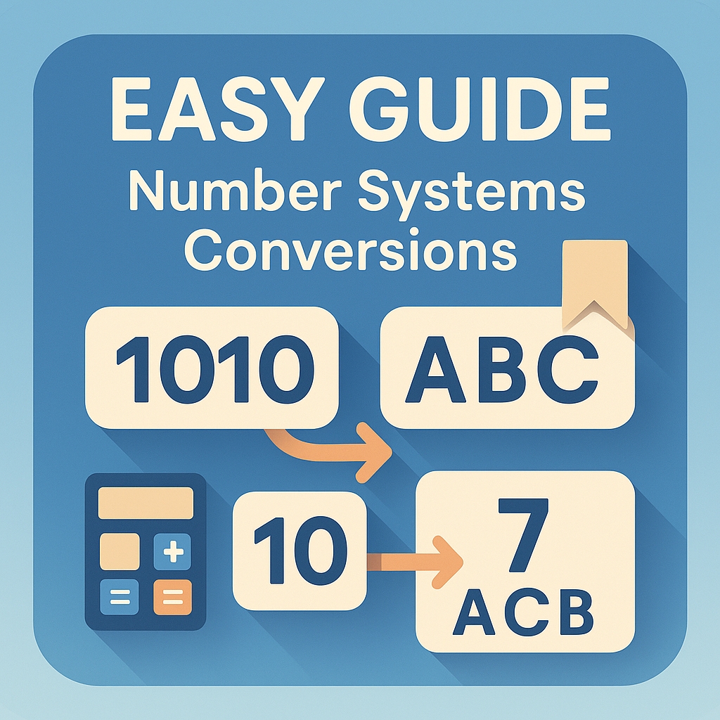 Easy Guide - Number Systems Conversions