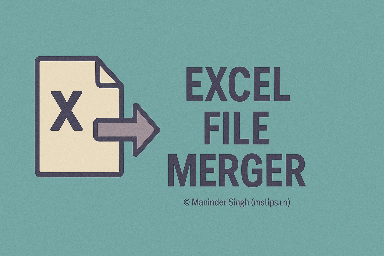 Excel File Merger