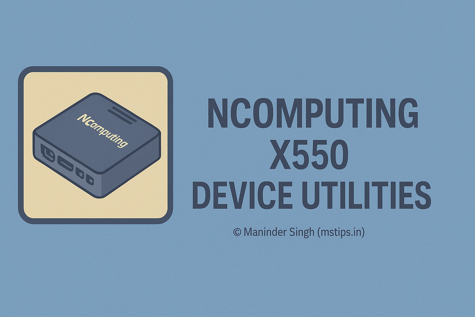 NComputing - X550 - All That You Need